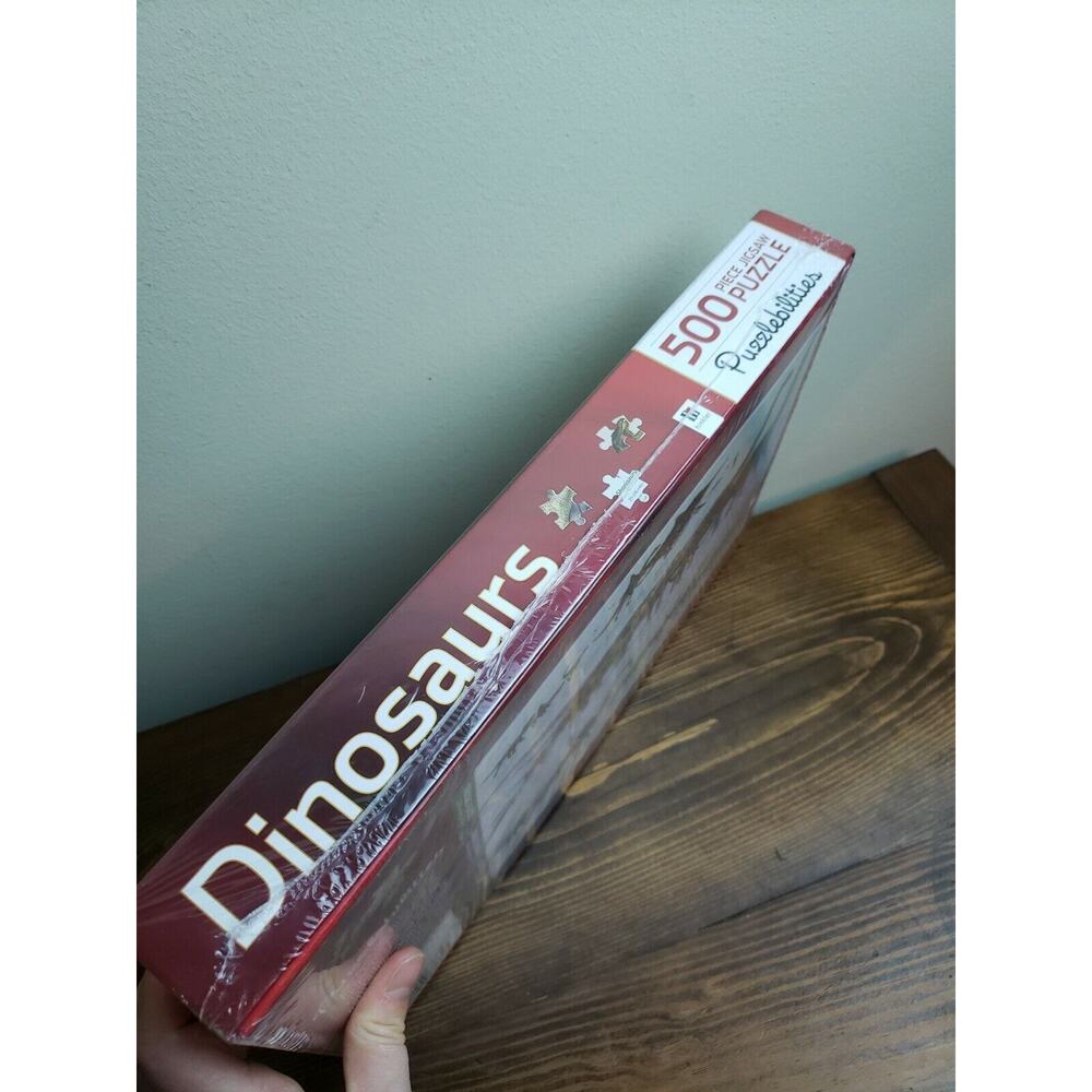 Dinosaurs 500 Piece Jigsaw Puzzle Educational Learning Puzzlebilities - Picture 4 of 5